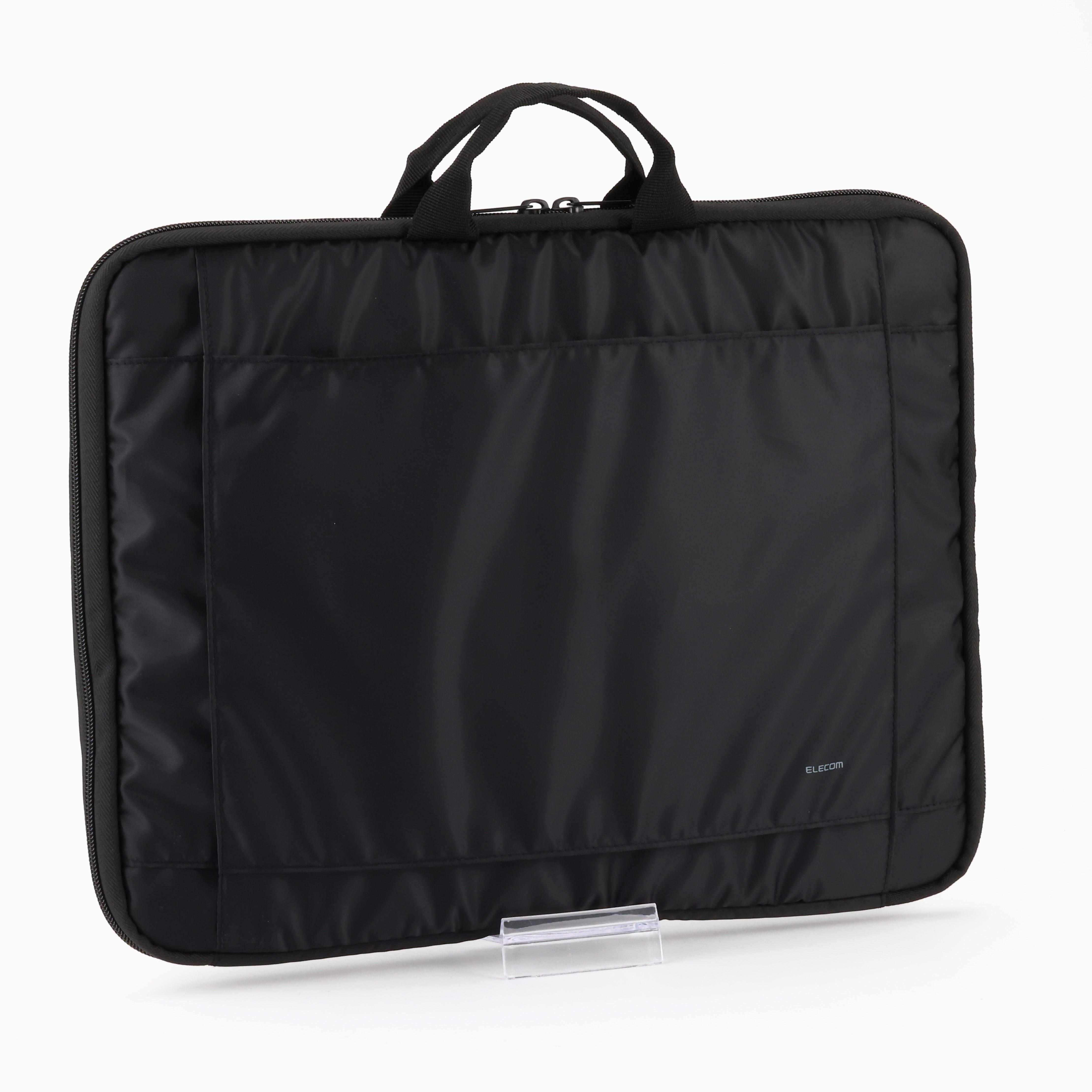 Amazon Com Elecom Laptop Computer Sleeve Case With Handle Support 15 4 Inch 15 4w 15 6w 16 16w 16 4w Black Bm Ib017bk Electronics