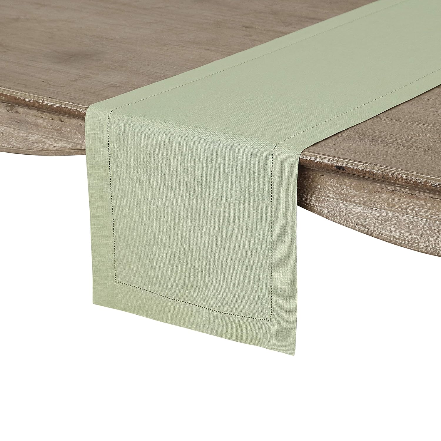 Best navy and mint table runner