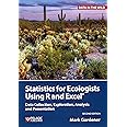 Statistics for Ecologists Using R and Excel: Data Collection, Exploration, Analysis and Presentation (Data in the Wild)