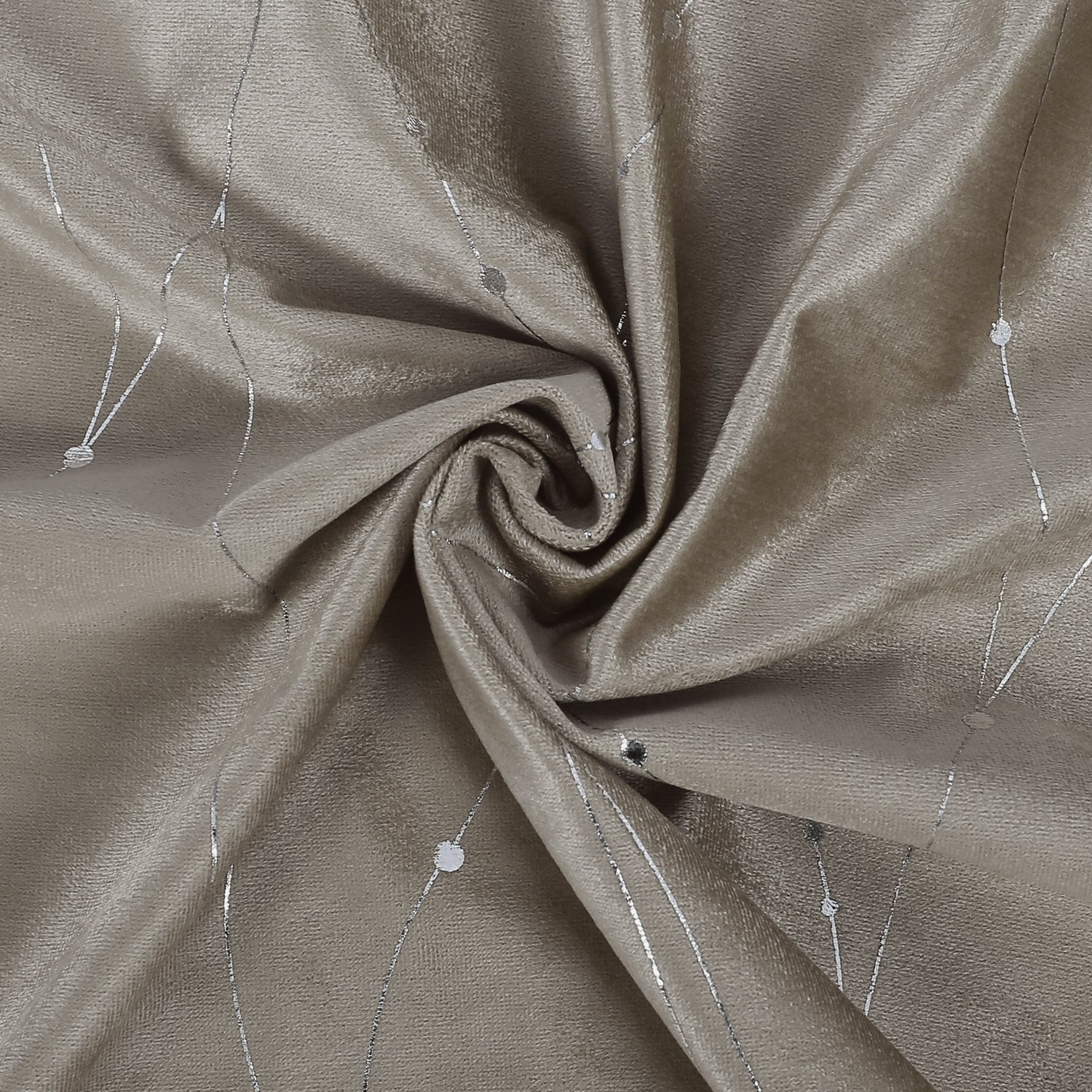 Gardinenschals Deconovo Vorhang Muster Vorhänge Wohnzimmer Gardinen