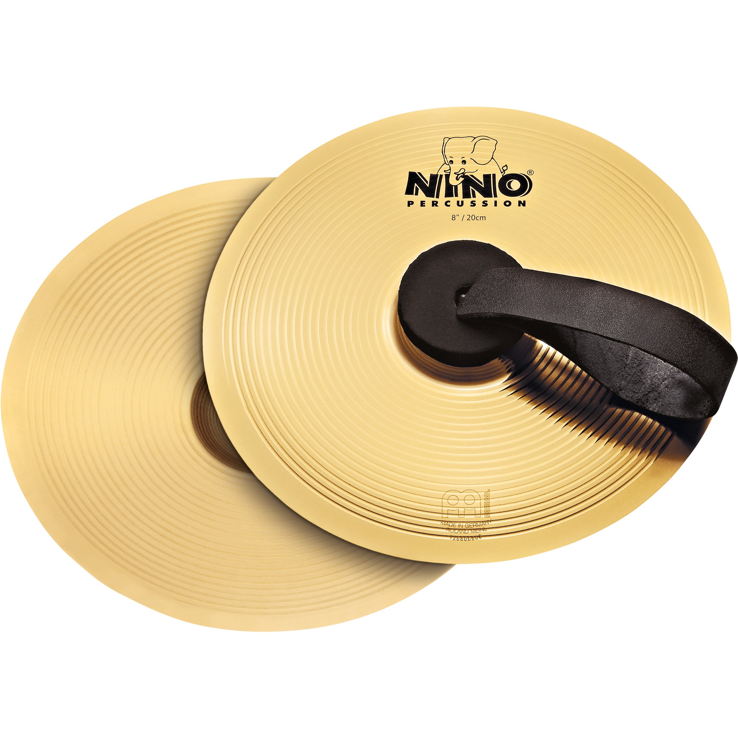 Nino Percussion NINO-BR20 Cymbals Pair 20.3 cm (8 Inch) Brass Alloy
