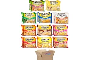 Snackathon Maruchan Ramen Noodle Soup Variety, 11 Flavors, 3 Ounce, 2 Packages each Flavor, Total 22