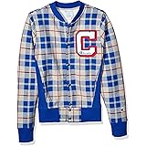 champion script aop satin baseball jacket