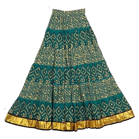 Green and gold skirt Clearance
