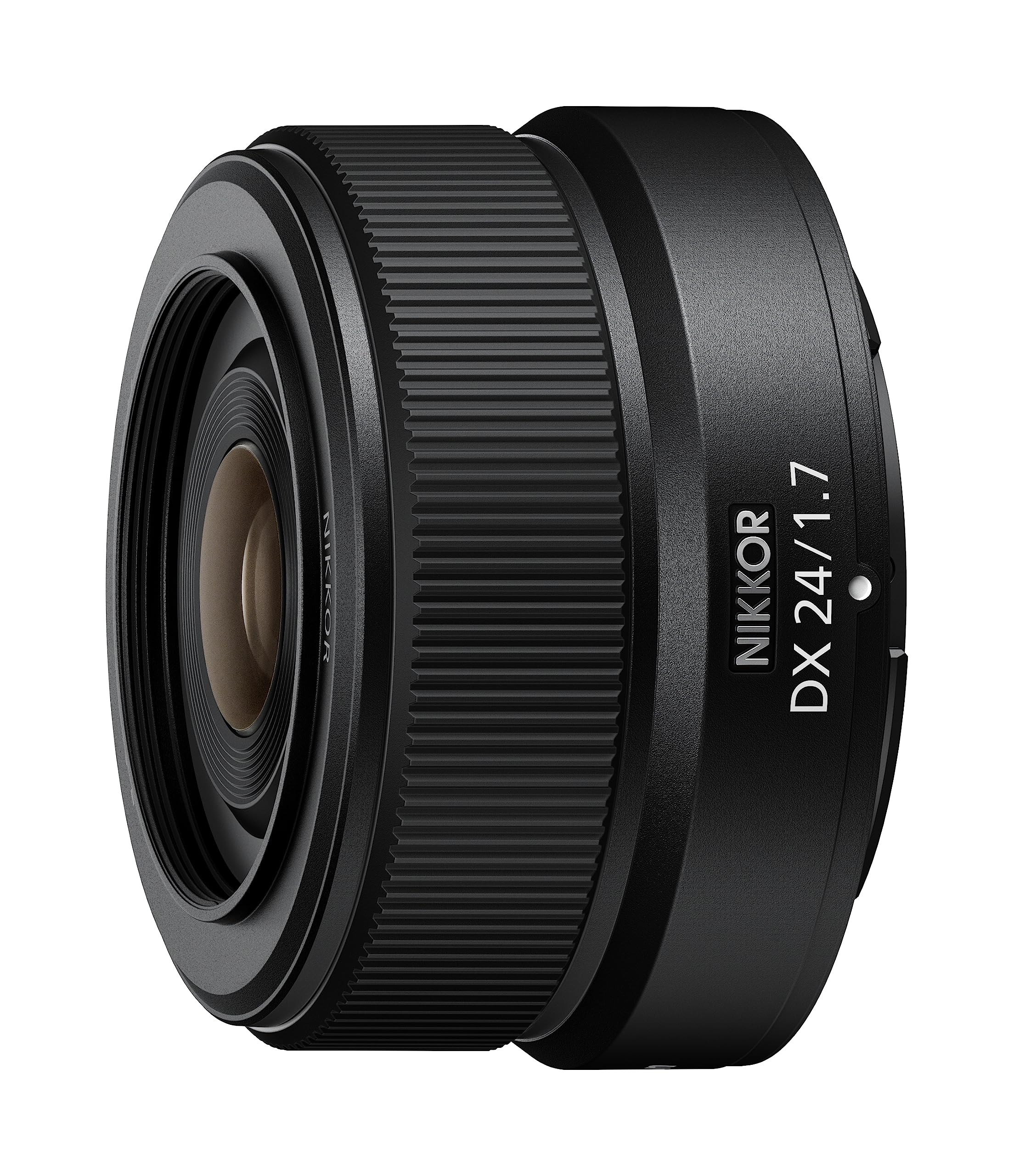 Nikon NIKKOR Z DX 24mm f/1.7, Lunghezza Focale Fissa, Luminoso, Leggero, Versatile, Compatto, Nero. [Nital Card: 4 Anni di Garanzia]