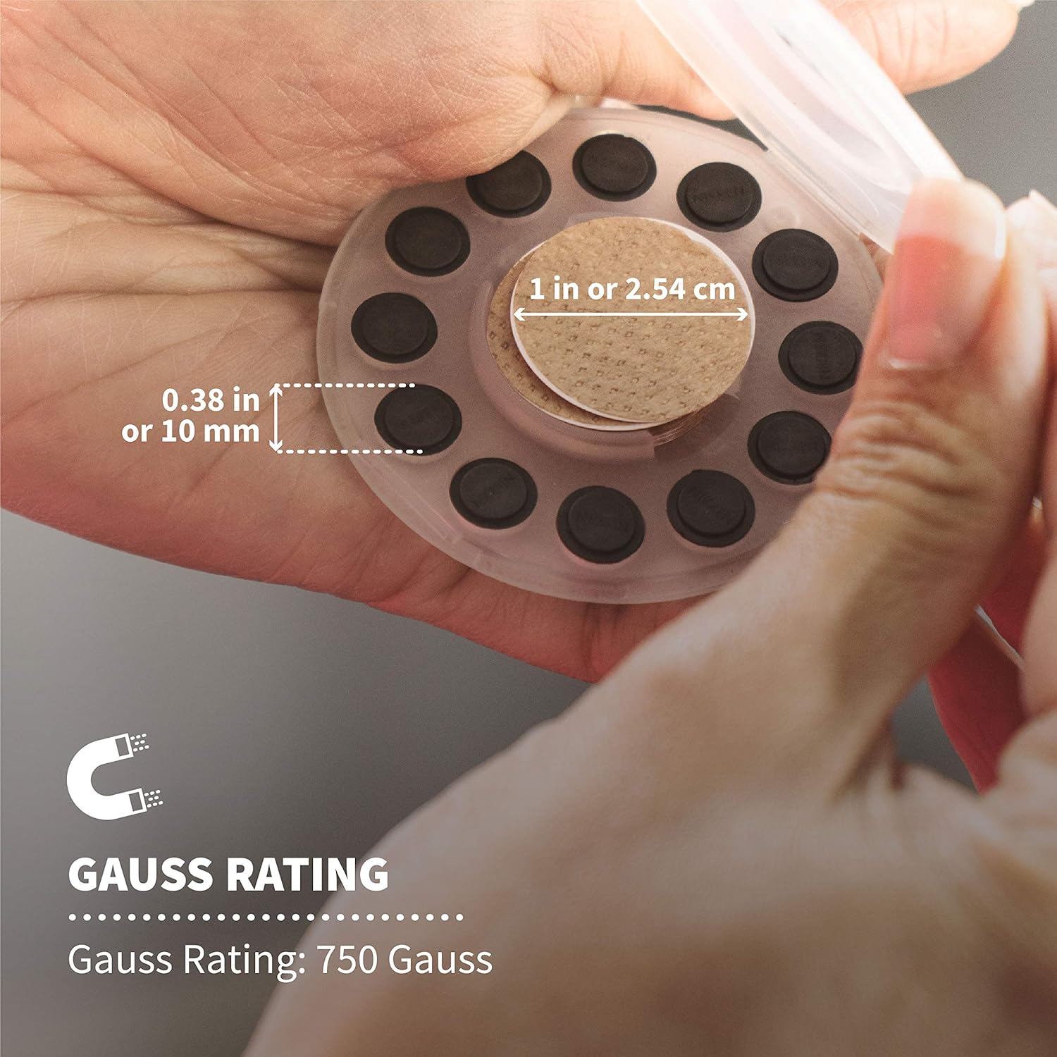 Magnetic Therapy Pain Relief 1462 – Relieves Pain on Neck, Back, Shoulders, Leg, Knee, Muscle, and Joint - 12 Reusable Magnets 24 Adhesive Patches: Kitchen & Dining