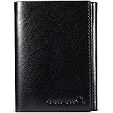 Carhartt Men's Trifold, Durable Wallets, Available in Leather and Canvas Styles