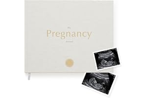 MÅL PAPER Your Edition Pregnancy Journal - Baby Memory Book for Expecting Mums - Luxury Pregnancy Book - Planner Pregnancy Gift for First Time Parents with Checklist and Photo Section - Gift Boxed Gold Foil