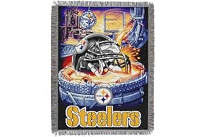 Northwest NFL Woven Tapestry Wall Hanging, 48 x 60 Inches, Officially Licensed, Decorative Fringes