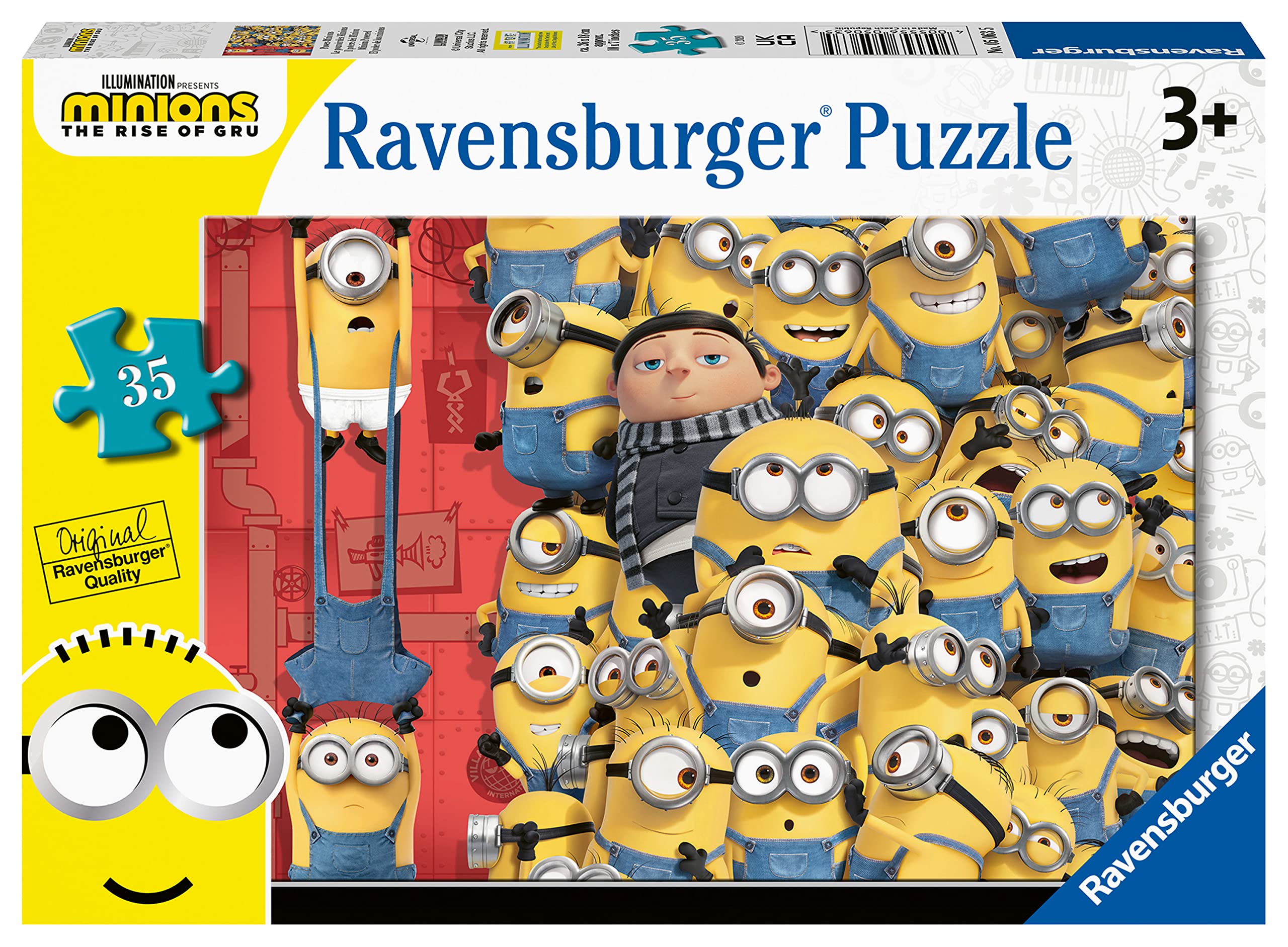Ravensburger Minions 2 The Rise of Gru 35 Piece Jigsaw Puzzle for Kids Age 3 Years and Up