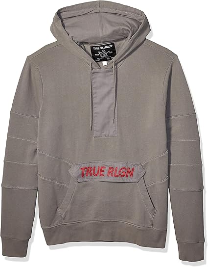 true religion half zip hoodie