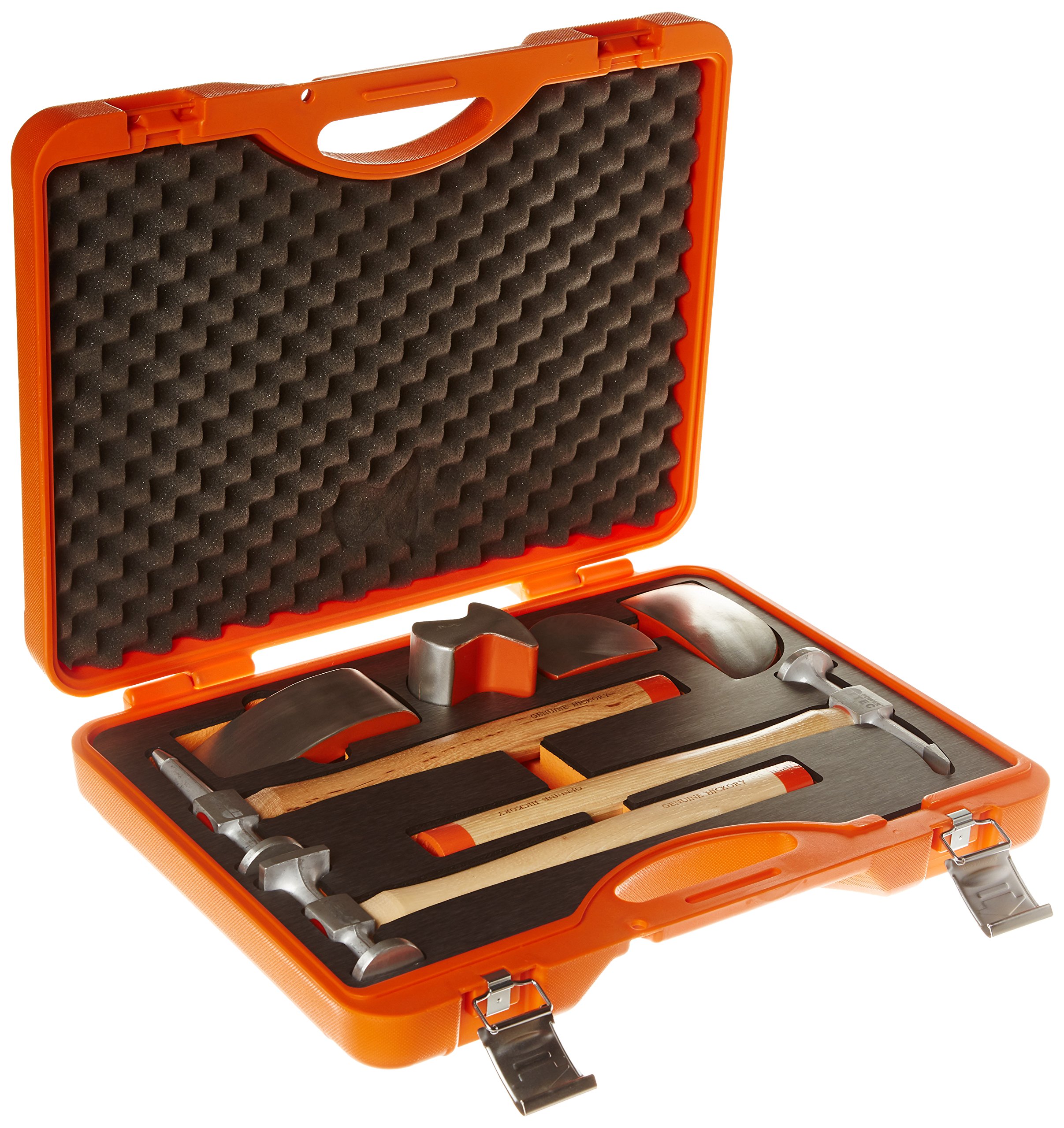 PowerTec 92430 Aluminium Hammer and Dolly Set 7pc