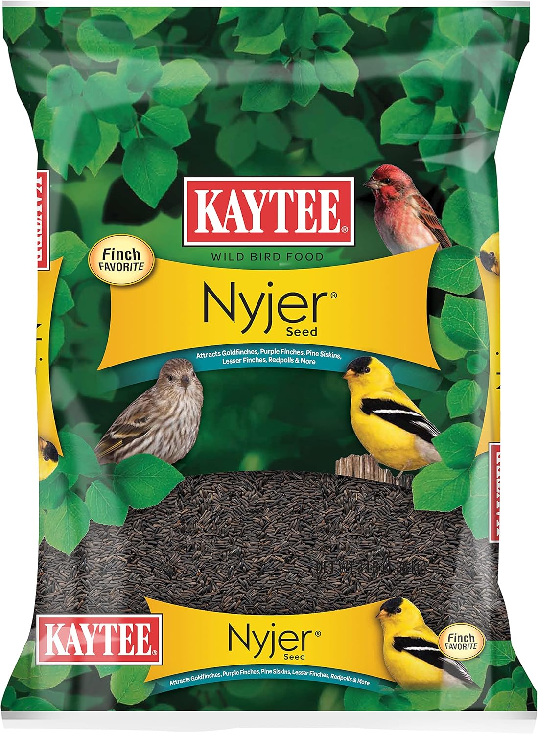 Backyard Birding & Wildlife - Kaytee Nyjer Wild Bird Food Seed, 3 Pound