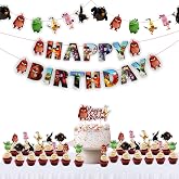 Agry Birds Theme Birthday Party Decoration Set for Parties and Celebrations