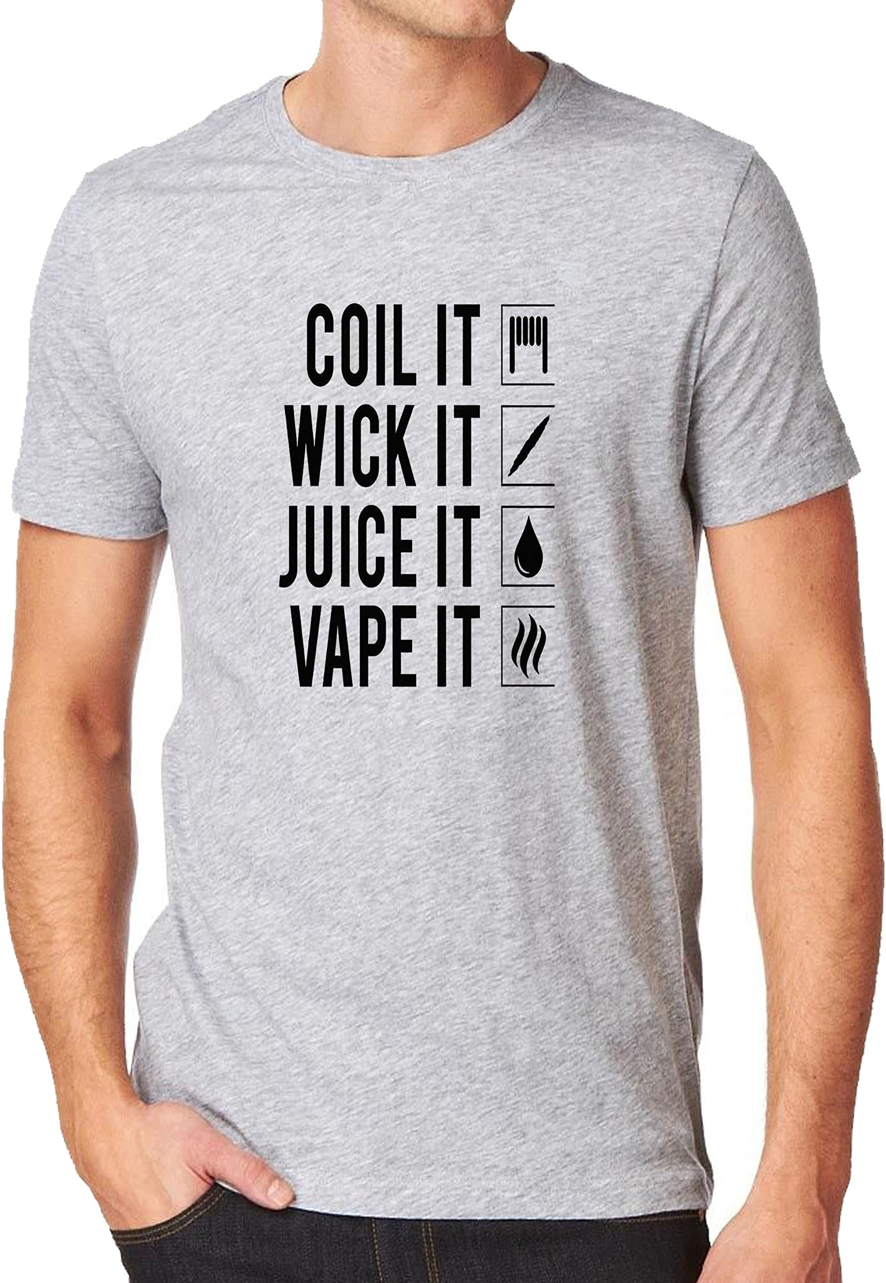 FunnyWear Steps to Do for Vaping Shirt Custom Made T-Shirt