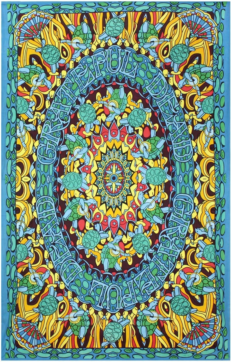 Sunshine Joy Grateful Dead Terrapin Dance Tapestry Tablecloth Wall Art  Beach Sheet Huge 60x90 Inches Sunshine Joy Grateful Dead Terrapin Dance Tapestry Tablecloth Wall Art  Beach Sheet Huge 60x90 Inches