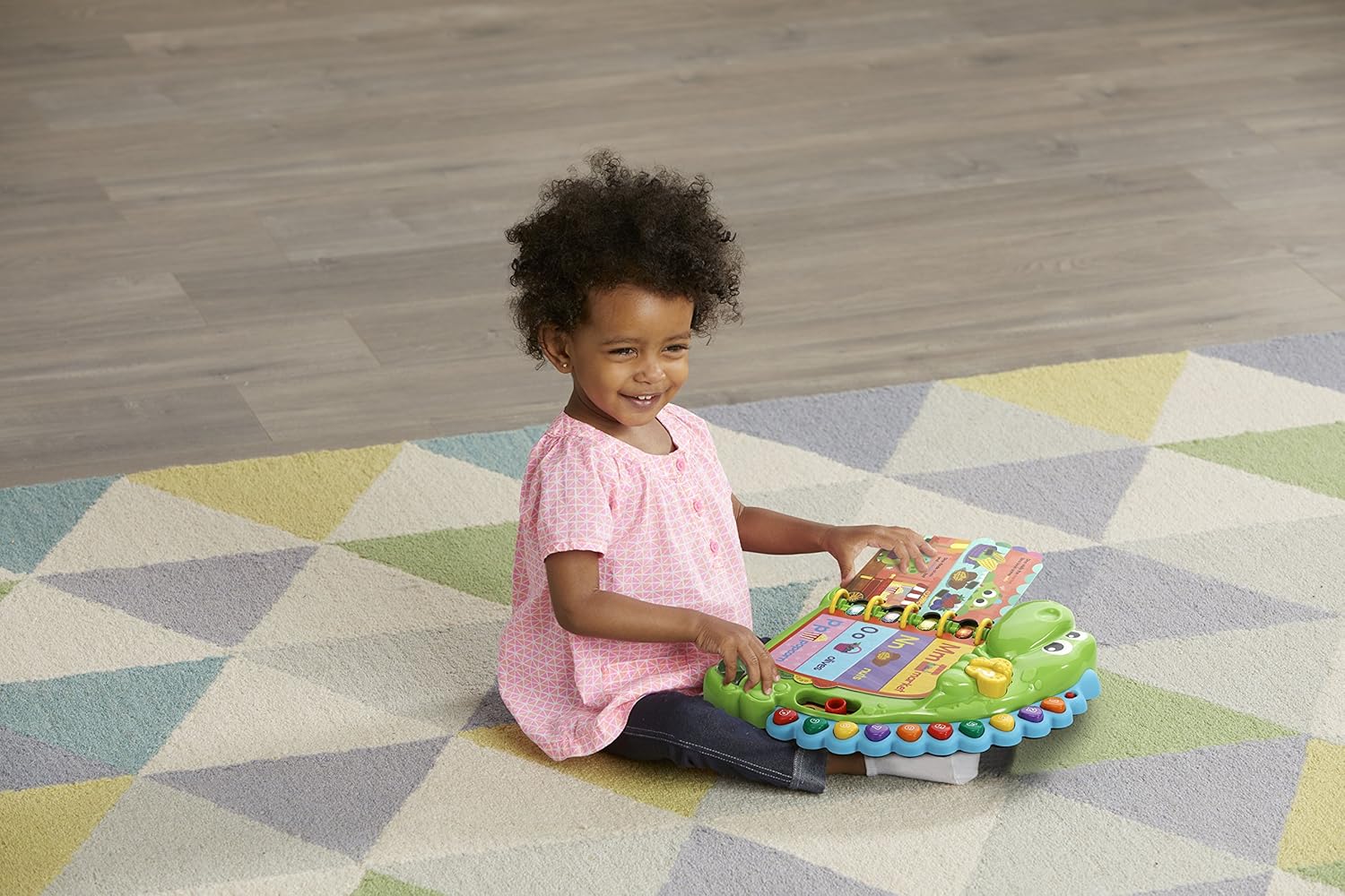 LeapFrog Dino's Delightful Day Alphabet Book, Green: Toys & Games