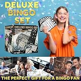KreativeKraft Bingo Game Set Adults Teens Accessories Raffle Tickets Dabbers view 3