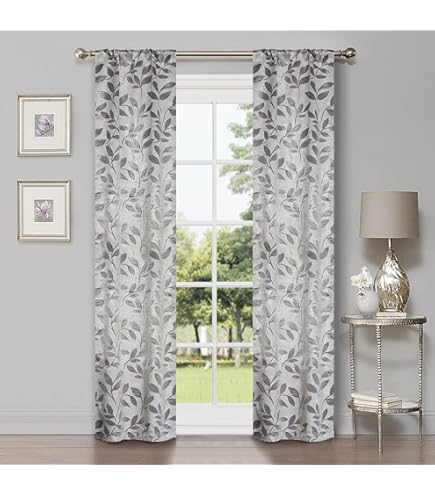 VCNY Home - Cortinas, paneles de ventana opacas con