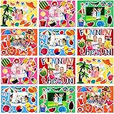 Epakh 46 Packs Summer Frame Craft Kids Picture Frame Craft Colorful Cardboard DIY Paper Picture Photo Frame for Summer Classr