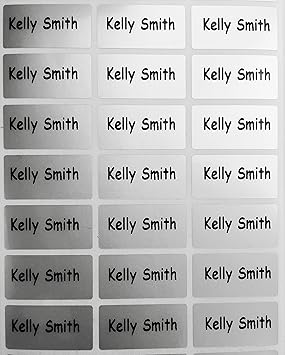 39 Silver Personalised Stick On Waterproof Water Bottle Name s Labels For Kids For Stationary Lunch Boxes Folders Etc Amazon Co Uk Office Products 39 Silver Personalised Stick On Waterproof Water Bottle Name s Labels For Kids For Stationary Lunch Boxes Folders Etc Amazon Co Uk Office Products