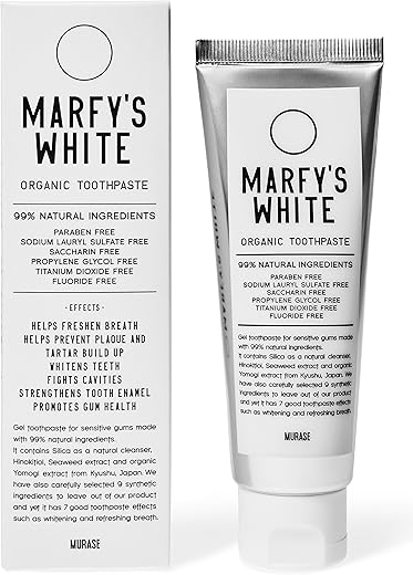 MARFY’S WHITE（マーフィーズ ホワイト）歯磨き粉 オーガニック 90g 日本製