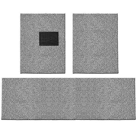 Fh12021 Universal Waterproof Car Floor Mats Trim To Custom Fit All Season Heavy Duty Durable Thick Soft Comfortable And Easy Clean