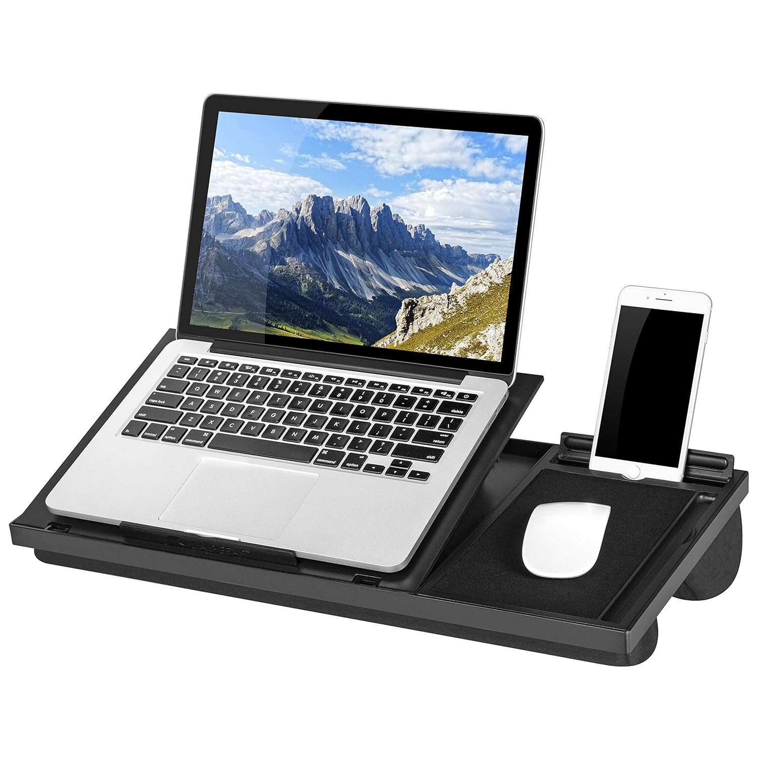 LapGear Ergo Pro Lap Desk with 20 Adjustable Angles, Mouse