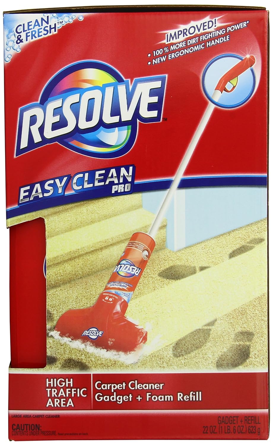 Resolve Easy Clean Pro Carpet Cleaner Gadget & Foam Spray