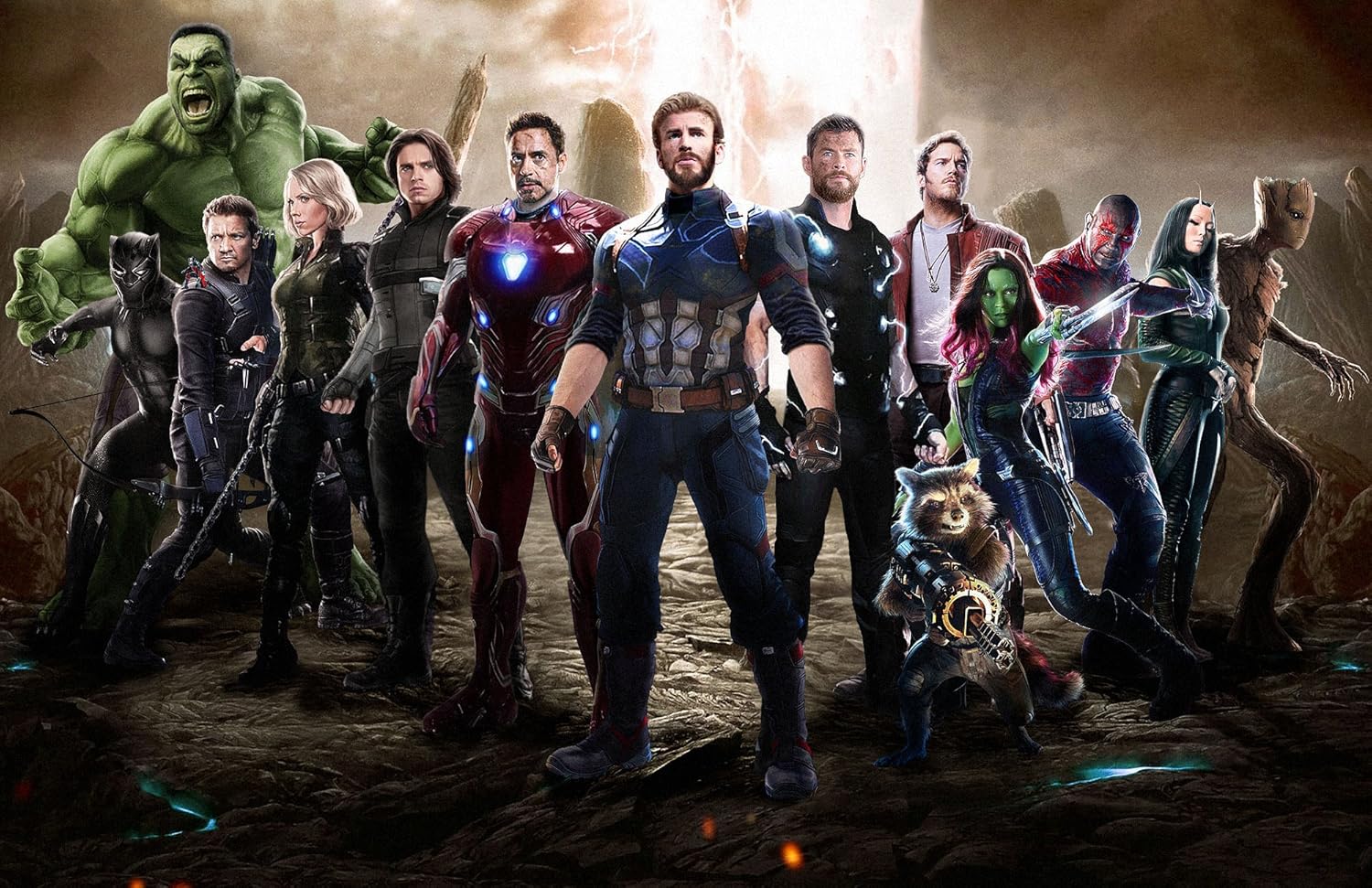 Posterhouzz Avengers Infinity War Avengers Hulk Thor Ant