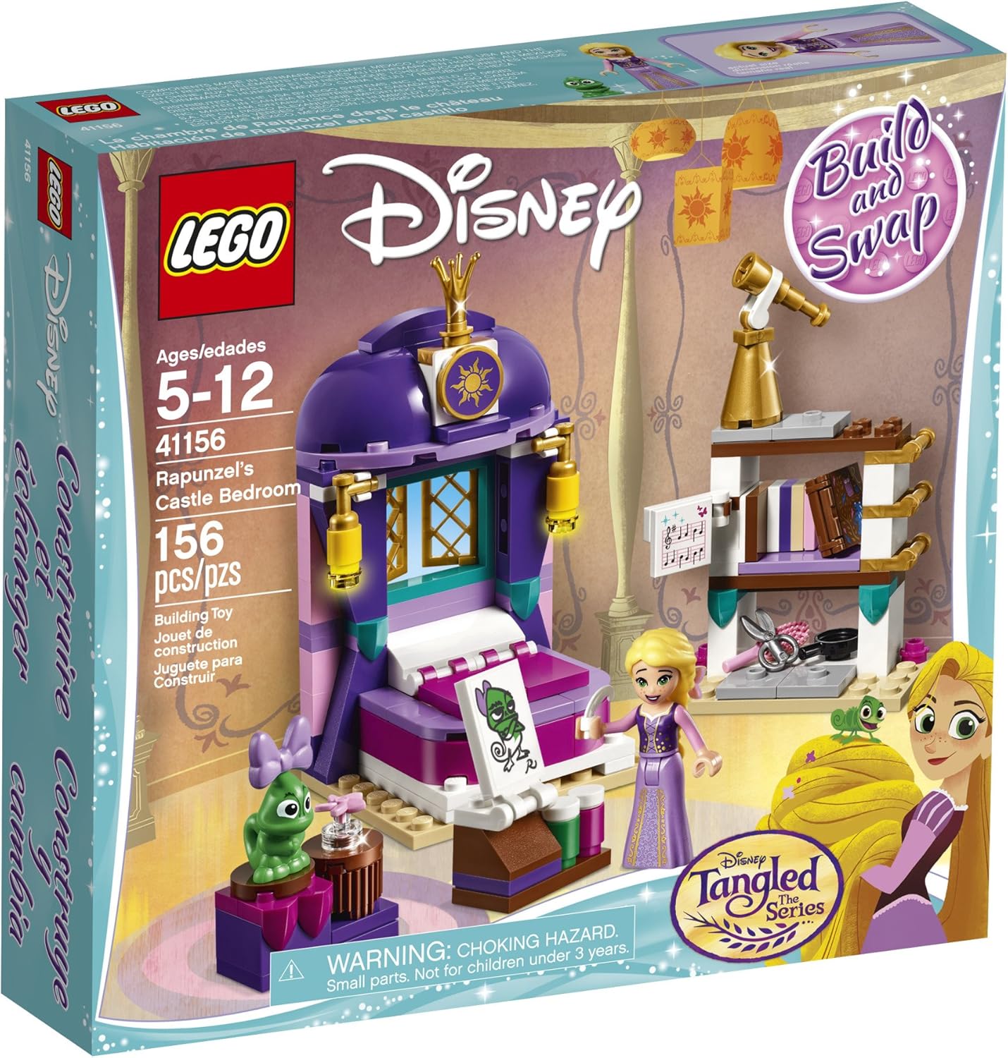 rapunzel caravan lego