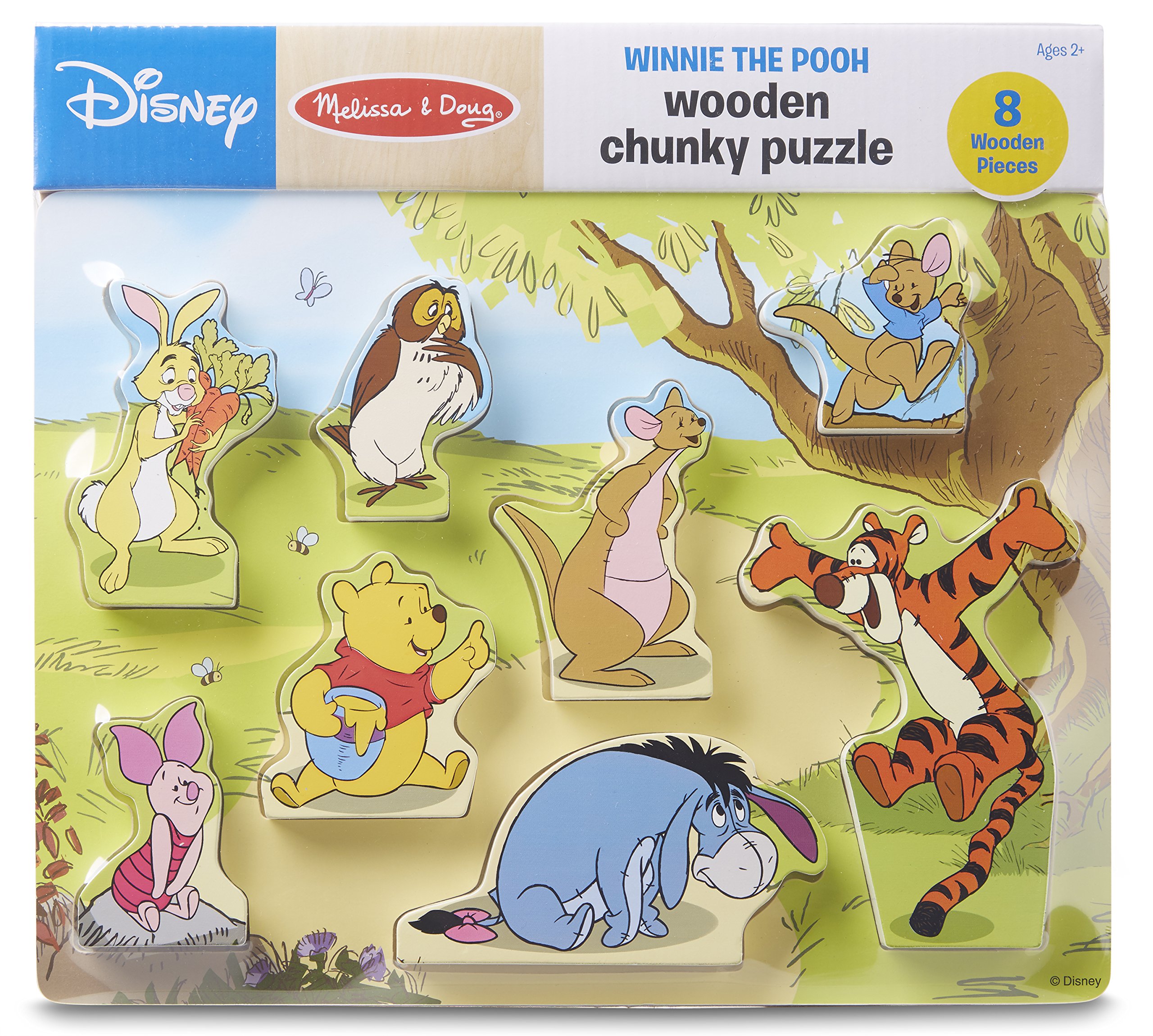 Melissa & Doug Disney Winnie The Pooh Wooden Chunky Puzzle (8 pcs) Buy