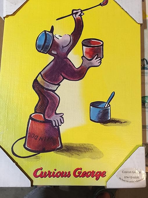 Amazon Curious George Paints His Room Picture By Margaret And H a