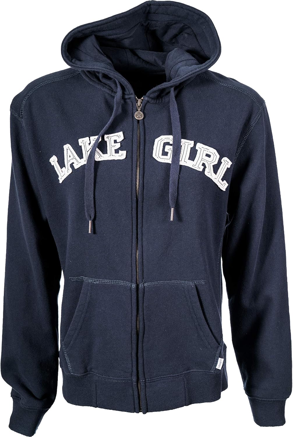 lake girl striped sweatshirt