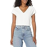 Club Monaco Womens Darted Puff Sleeve Shirt