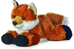 Aurora® Adorable Mini Flopsie™ Foxxie™ Stuffed Animal - Playful Ease - Timeless Companions - Orange 8 Inches