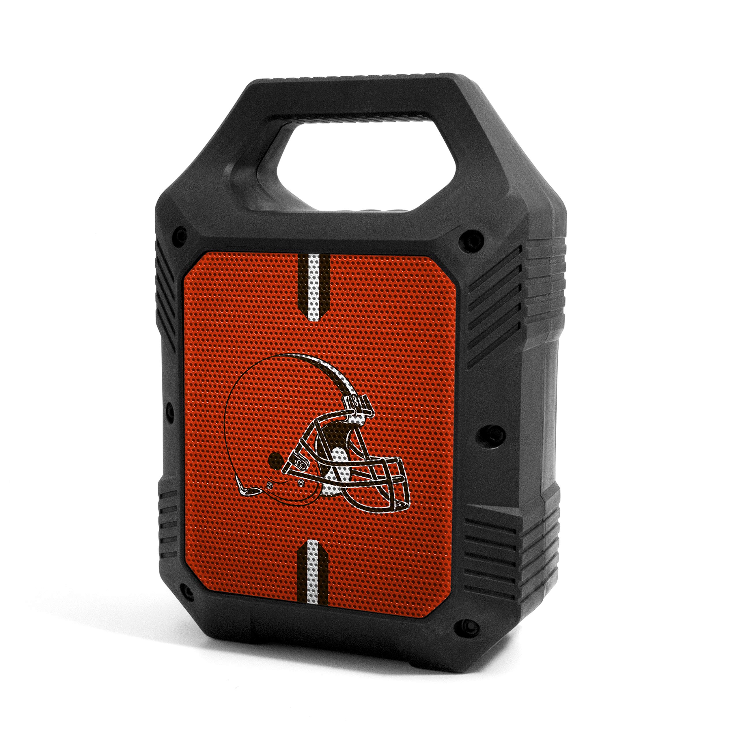 SOAR NFL ShockBox XL LED Wireless Bluetooth Speaker, Cleveland Browns Image SOAR NFL ShockBox XL LED Wireless Bluetooth Speaker, Cleveland Browns Image