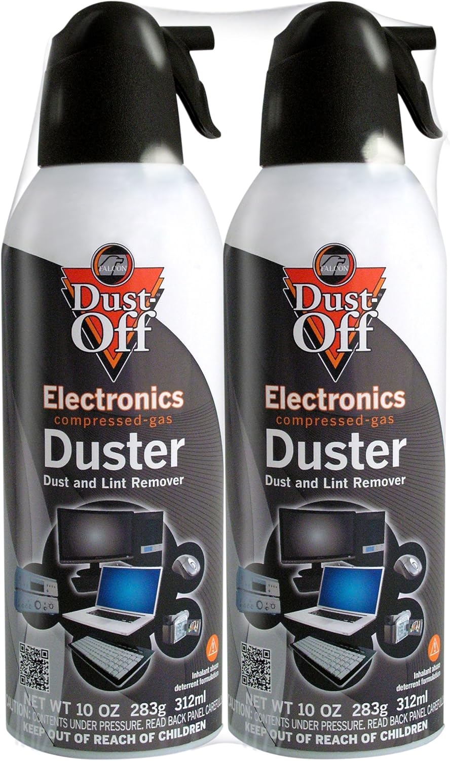 DUSTOFF 10oz Compressed Gas Duster, 2 Pack Amazon.ca Office Products