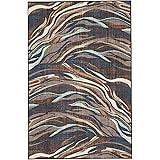 Wave area rug