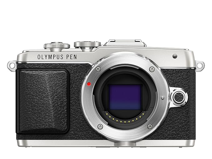 Olympus PEN E-PL7 Systemkamera Gehäuse (16 Megapixel, Full HD, 7,6 cm (3 Zoll) Display, Wifi) silber