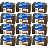 Mestemacher Pumpernickel Bread, 17.6 Oz &ndash; Authentic German Whole Rye Pumpernickel Bread, Dense European Bread, High Fiber, Non-GMO, Ready to Eat, Long Shelf Life (Pack of 12)
