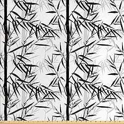 Lunarable Asian Print Fabric by The Yard, Abstract
