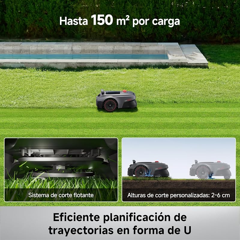 ViAX 500 Robot cortacésped LiDAR de 360° + Visión Dual con IA
