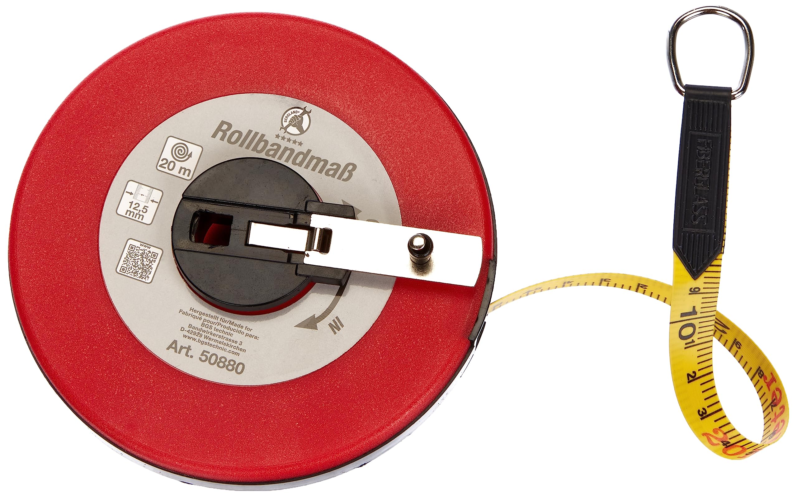 BGS Diy 50880 | Measuring Tape | 12,5 mm x 20 m