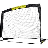 Franklin Sports Blackhawk Backyard Soccer Goal - Portable Pop Up Soccer Nets - Youth + Adult Folding Indoor + Outdoor Goals - Multiple Sizes + Colors