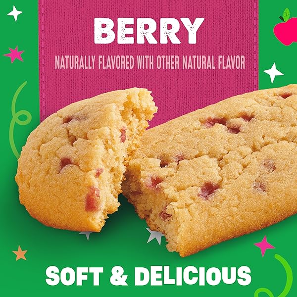 MOTT’S SOFT BAKED BARS, BERRY, MADE WITH APPLESAUCE, 6 COUNT, 5.76 OZ
