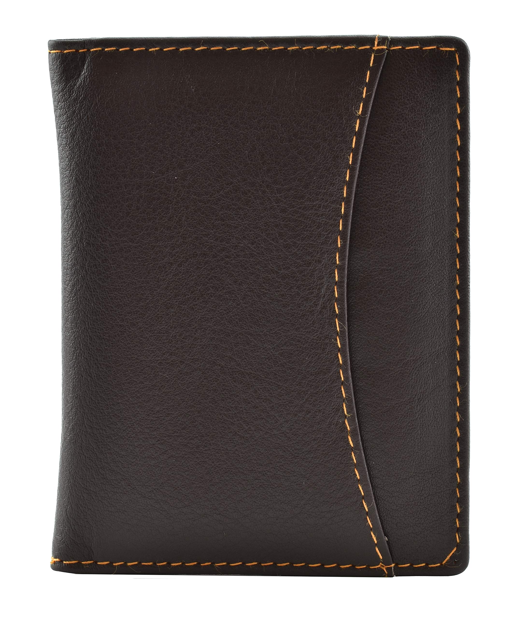Mala Leather Odyssey Oyster & ID Holder 555-14 (Brown)