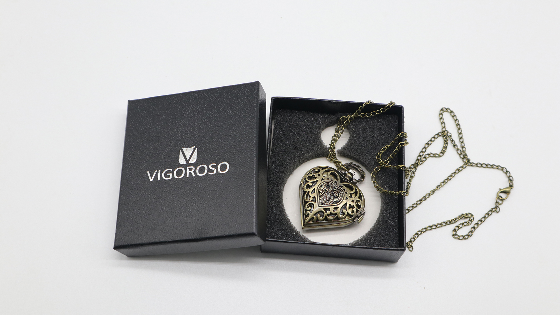 6 VIGOROSO+Womens+Steampunk+Pendant+Necklace