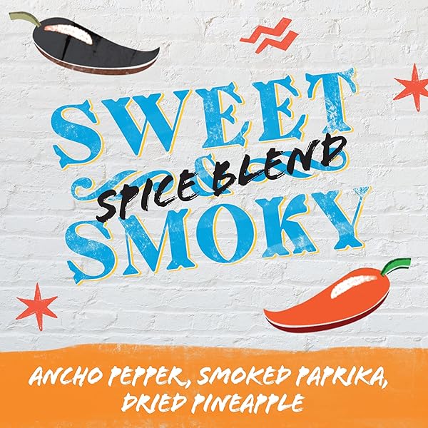 MEZCO SPICE BLEND, SWEET AND SMOKY, MEAL PREP SEASONING, 2.4 OZ