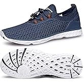 DOUSSPRT Men's Water Shoes Quick Drying Sports Aqua Shoes